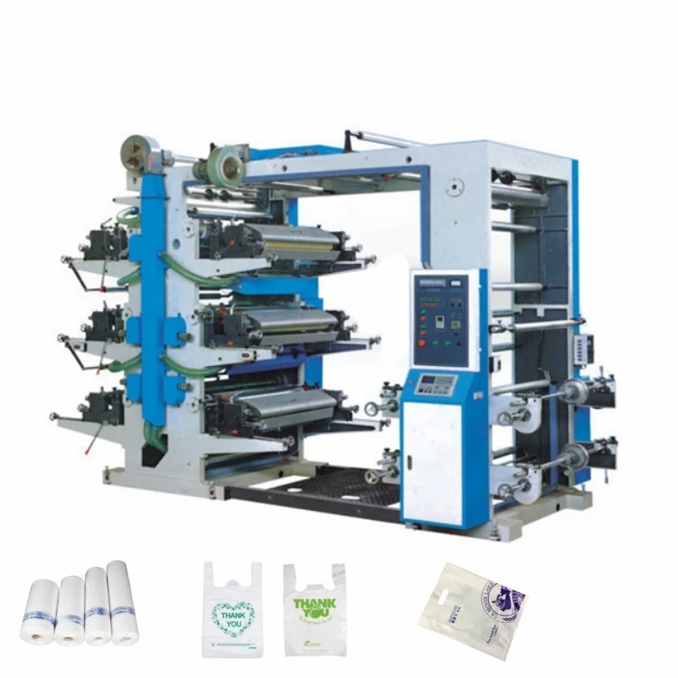 6 Color Flexo Flexographic -painokone